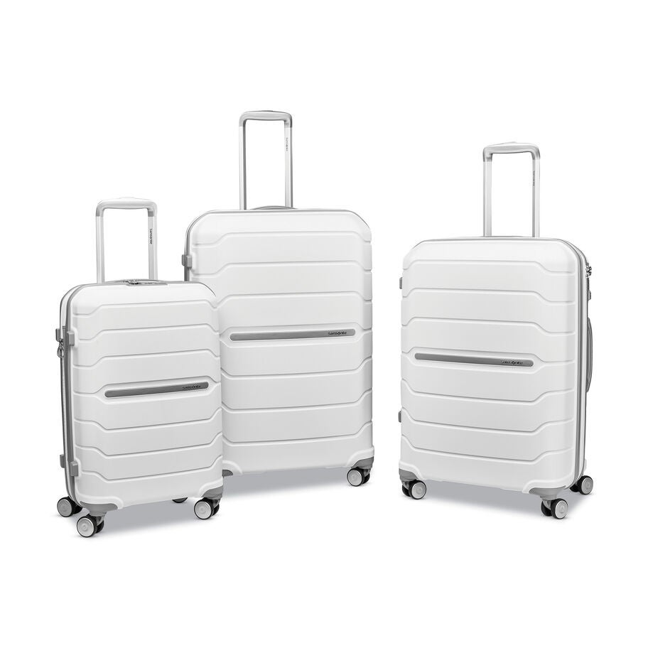 Samsonite Freeform&trade; 3 Piece Set (CO/M/L) in the color White. image number 0