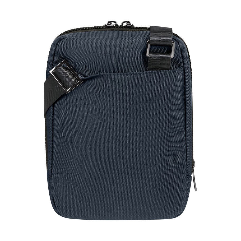Samsonite SackSquare Crossbody Small in the color Blue. image number 3