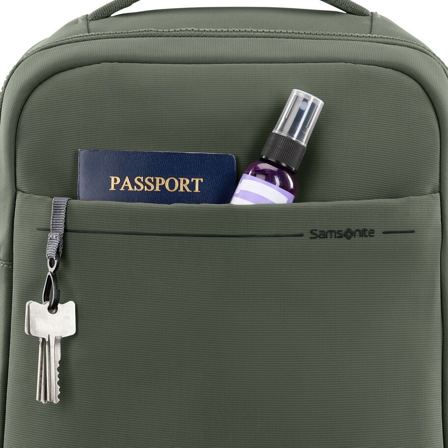 Samsonite Companion Bags Travel Backpack in the color Olive. image number 3
