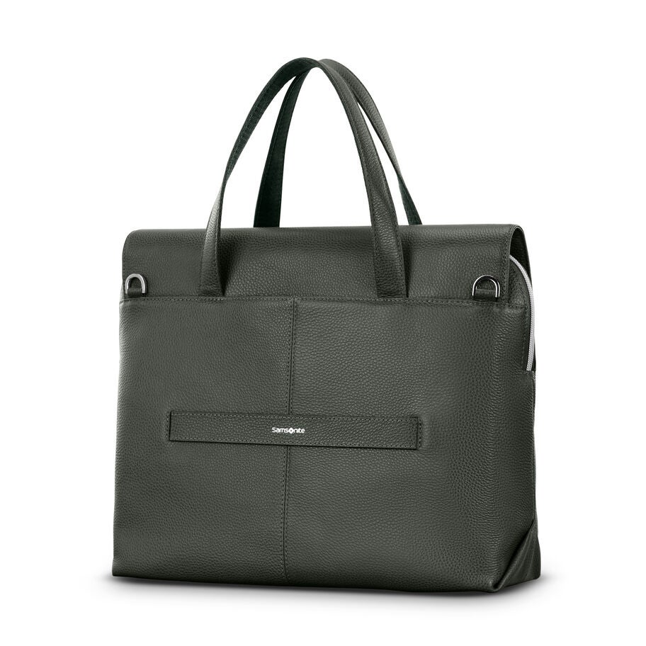 Samsonite Mobile Solution 2 Cuir Mallette convertible in the color Olive. image number 5