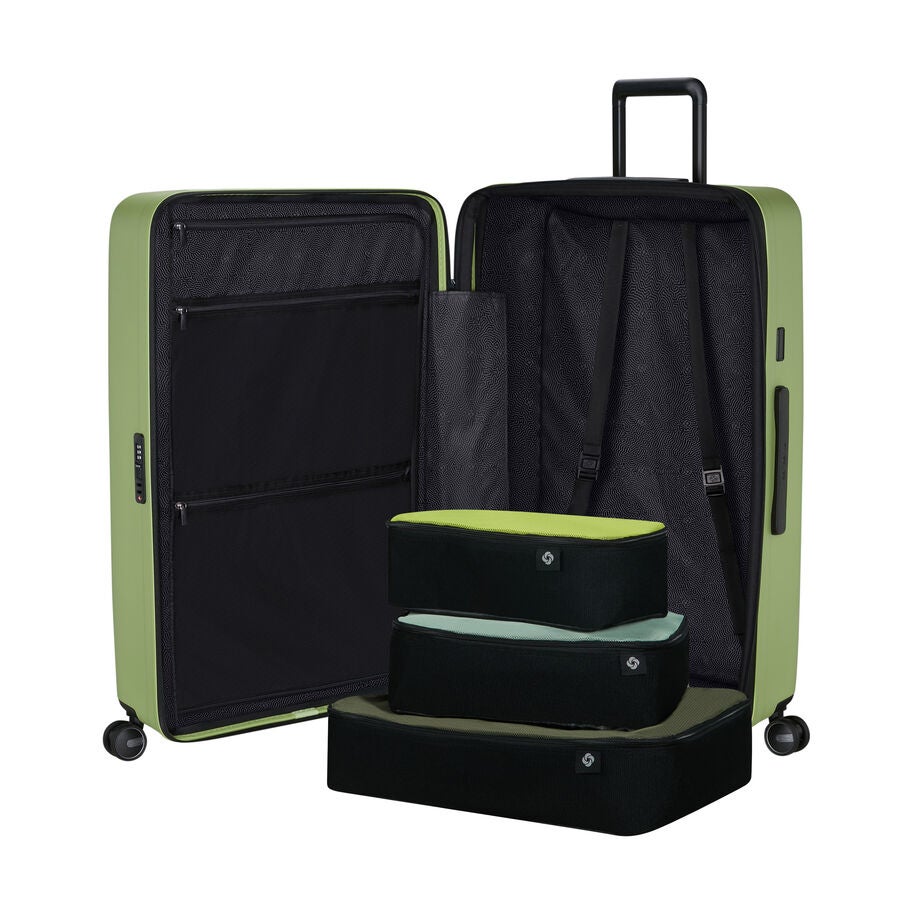 Samsonite RestackD Spinner Grand in the color Wasabi. image number 5
