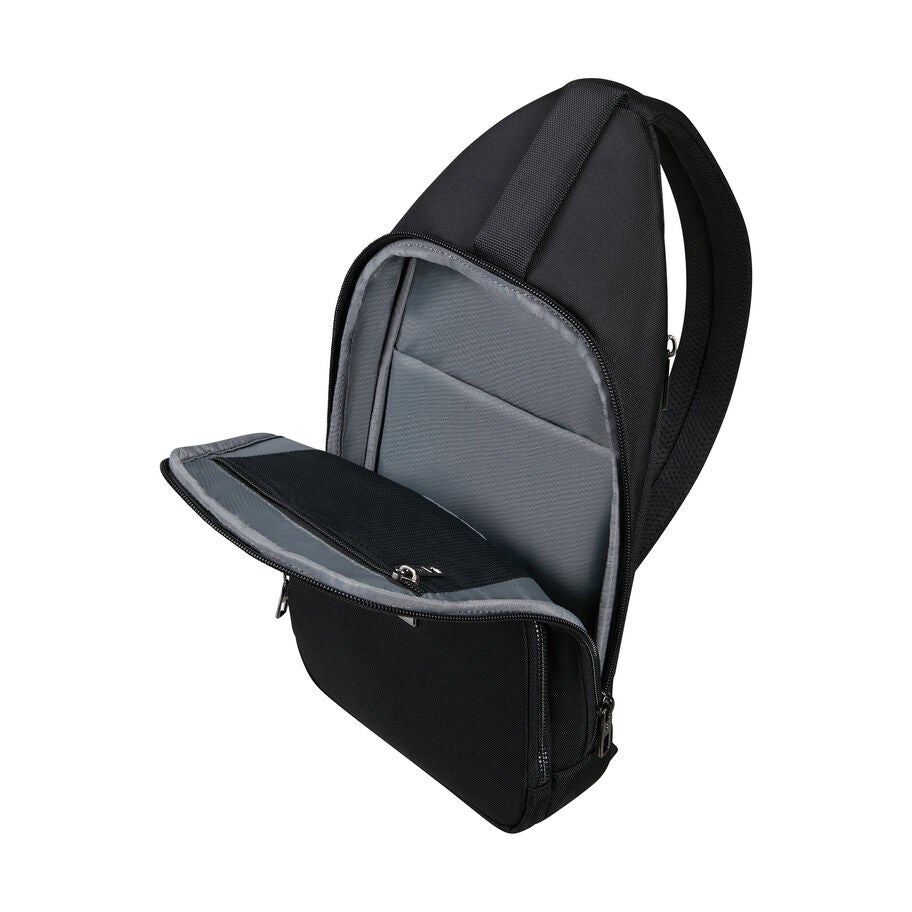 Samsonite SackSquare Slingbag Medium in the color Black. image number 1