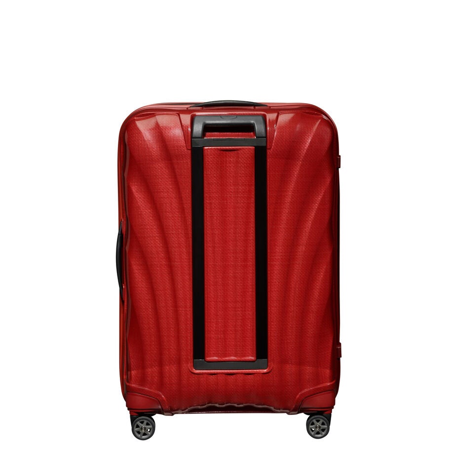 Back-View Image of Samsonite Red C-Lite Spinner Large Luggage  image number 3