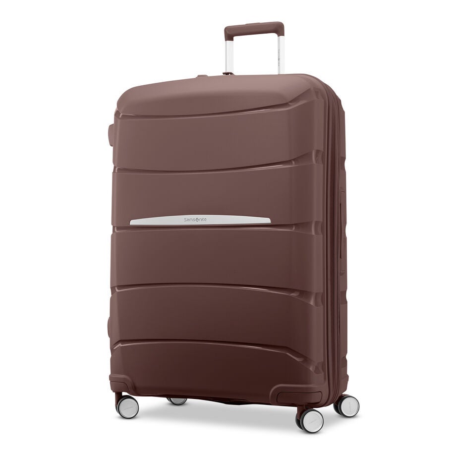 Samsonite Outline Pro Spinner Large in the color Chocolate Mauve. image number 0