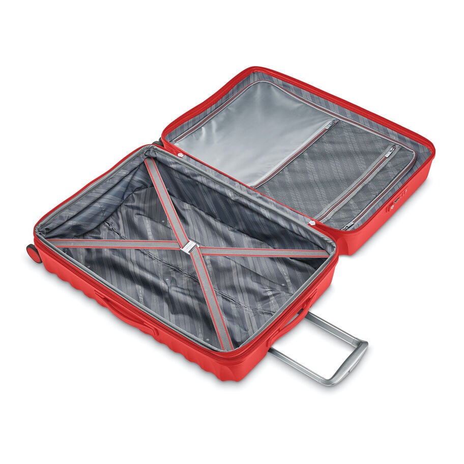 Samsonite Voltage DLX Spinner Large in the color Chili Red. image number 1