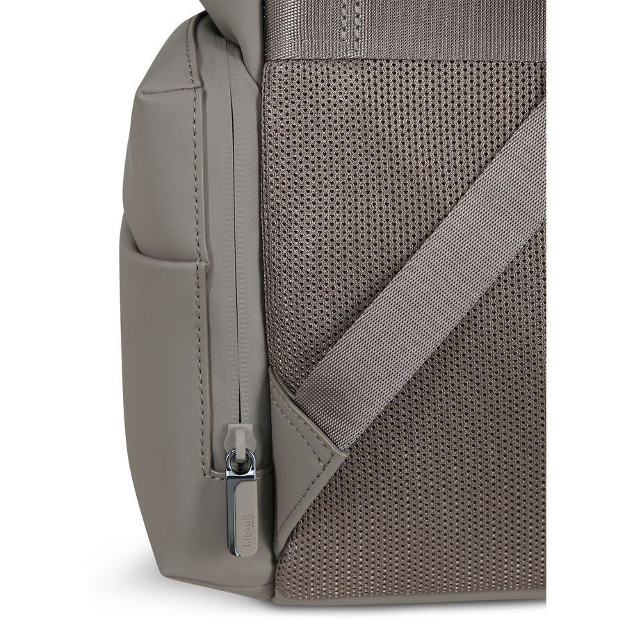 Lipault LOST IN BERLIN Cargo Backpack 2.0 in the color New | Ash Stone. image number 6