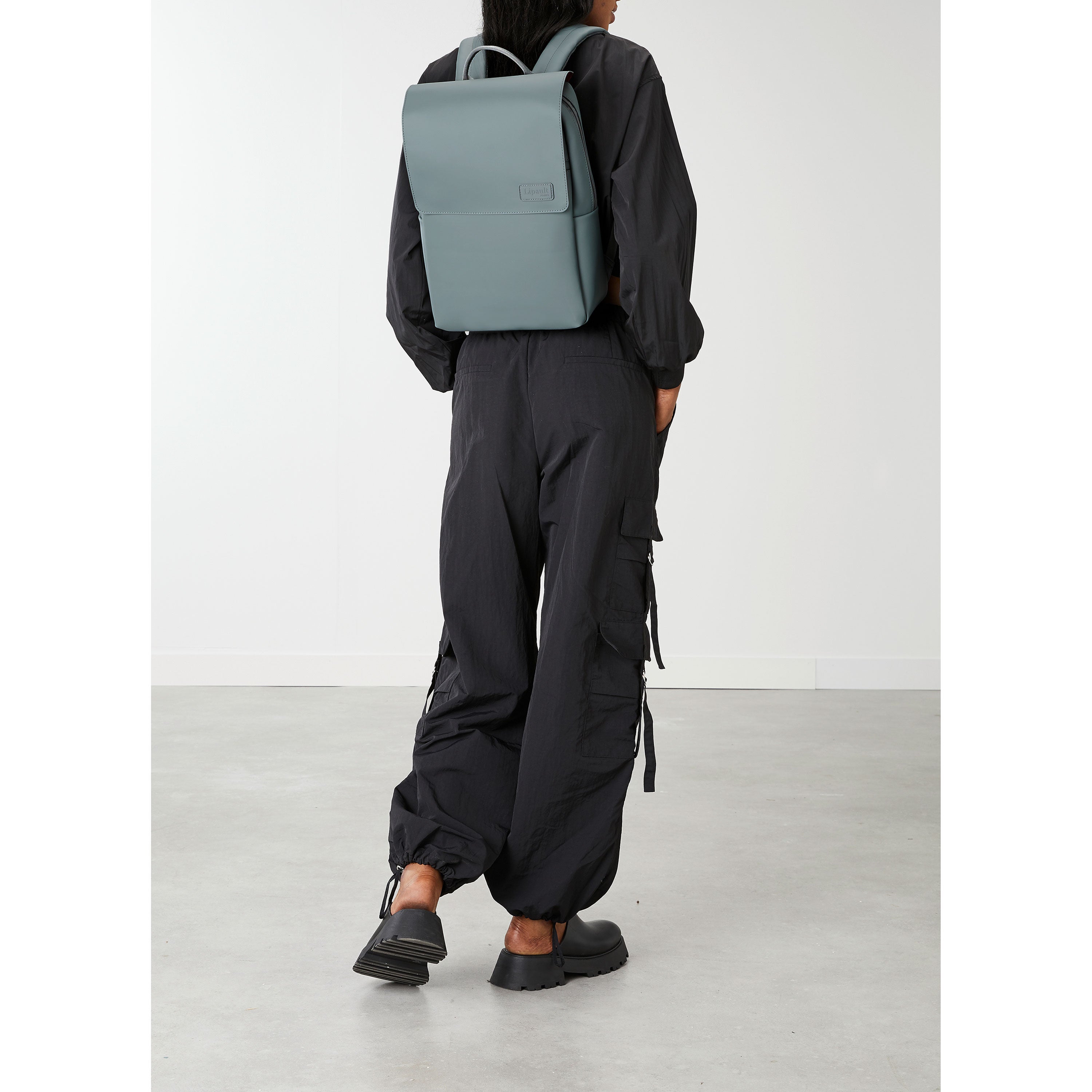 Square backpack shop