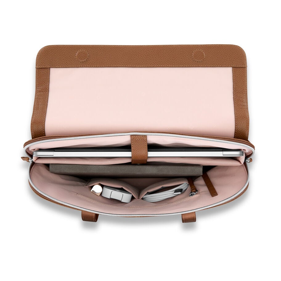 Samsonite Mobile Solution 2 Cuir Mallette convertible in the color Cognac. image number 1