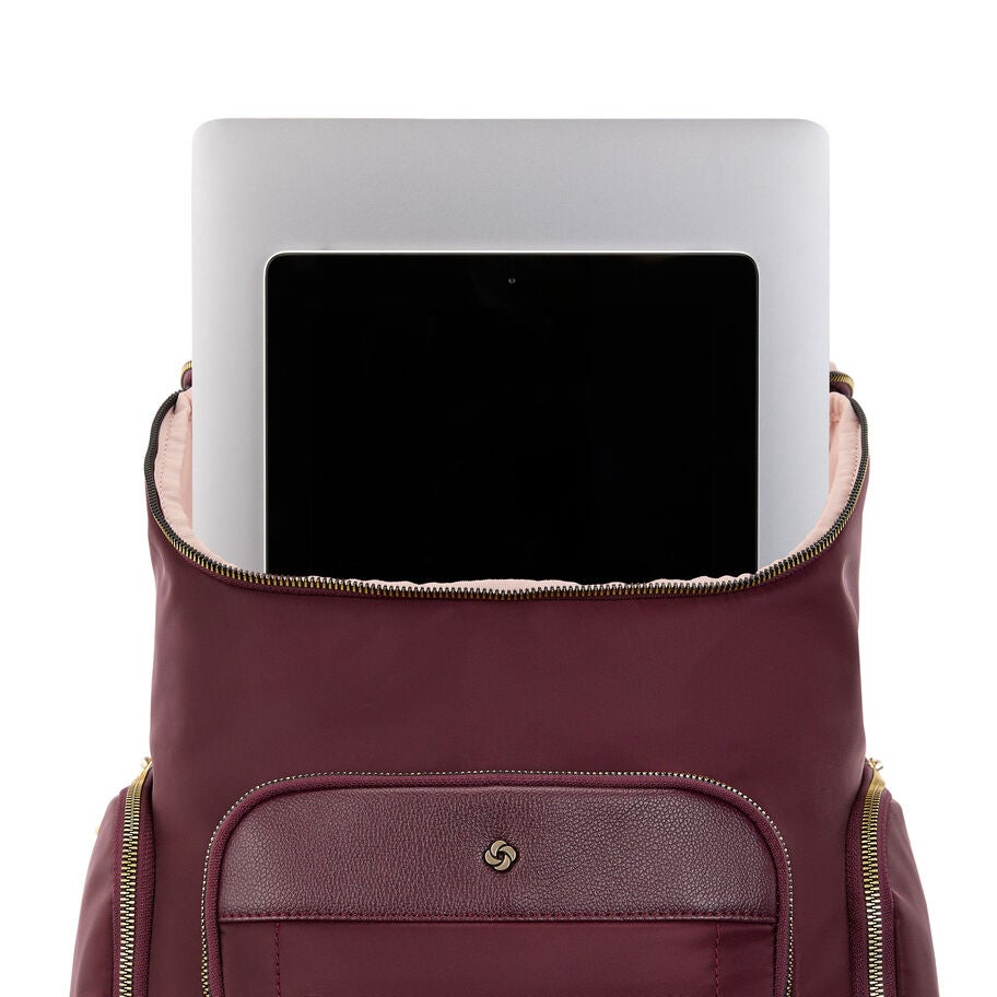 Samsonite Mobile Solution 2 Sac &agrave; Dos de Luxe in the color Merlot. image number 2