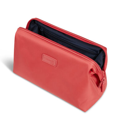 Lipault Plume Accessories Toiletry Kit in the color Guava Juice.