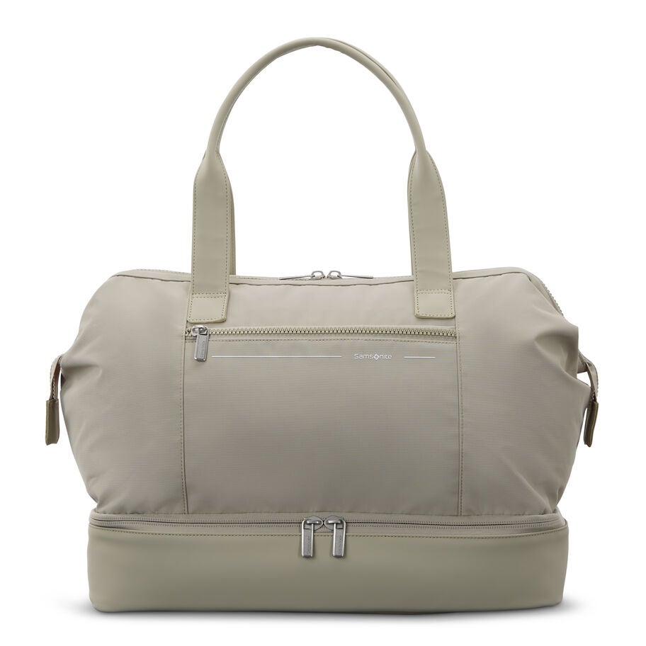 Samsonite Companion Bags Weekender in the color Limestone Grey. image number 2