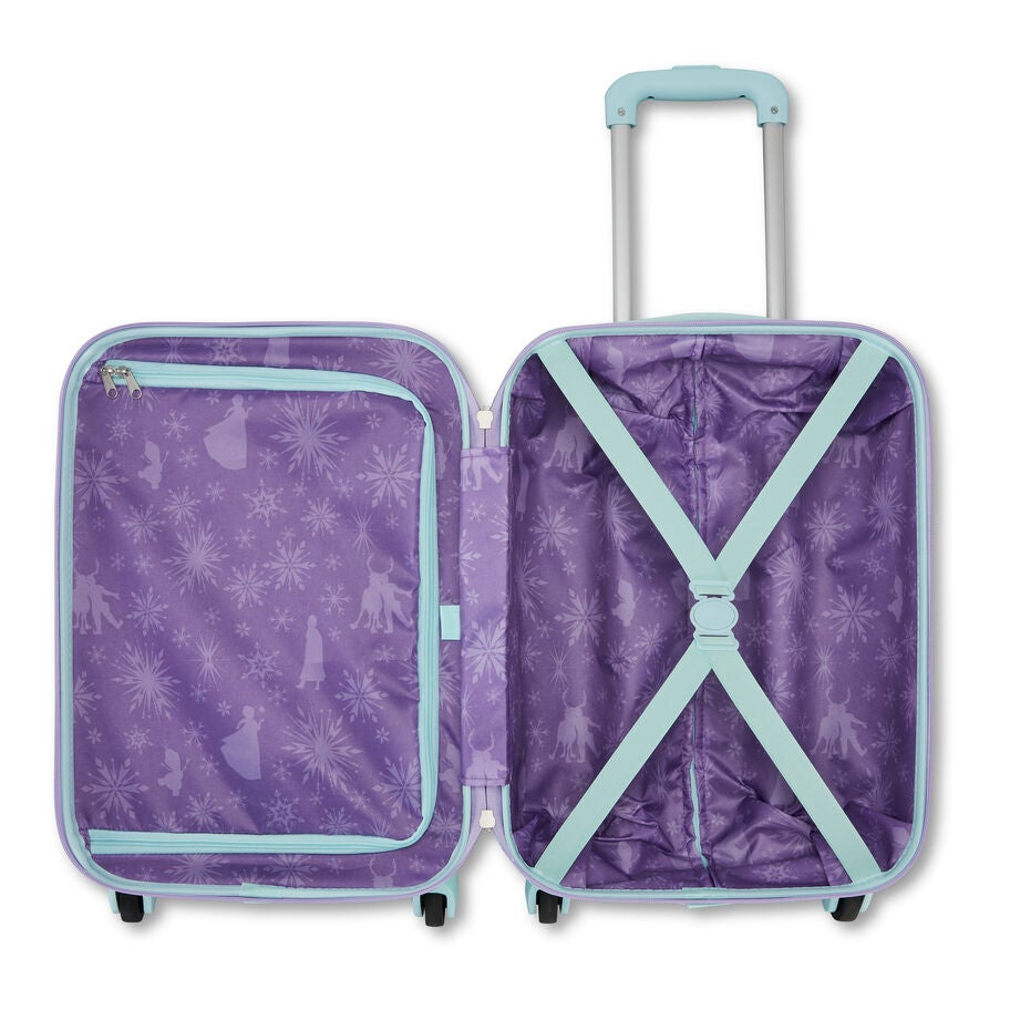 American Tourister Licensed Kids Hardside 18" Spinner in the color Frozen. image number 1