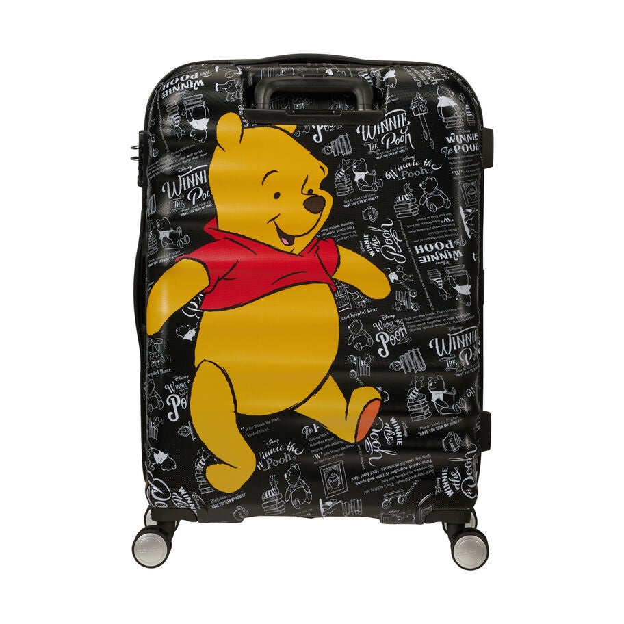 American Tourister Disney Wavebreaker Spinner Medium in the color Winnie The Pooh. image number 3