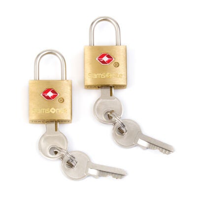 Samsonite Travel Accessories - TSA Brass Key Locks (Pack Of 2)