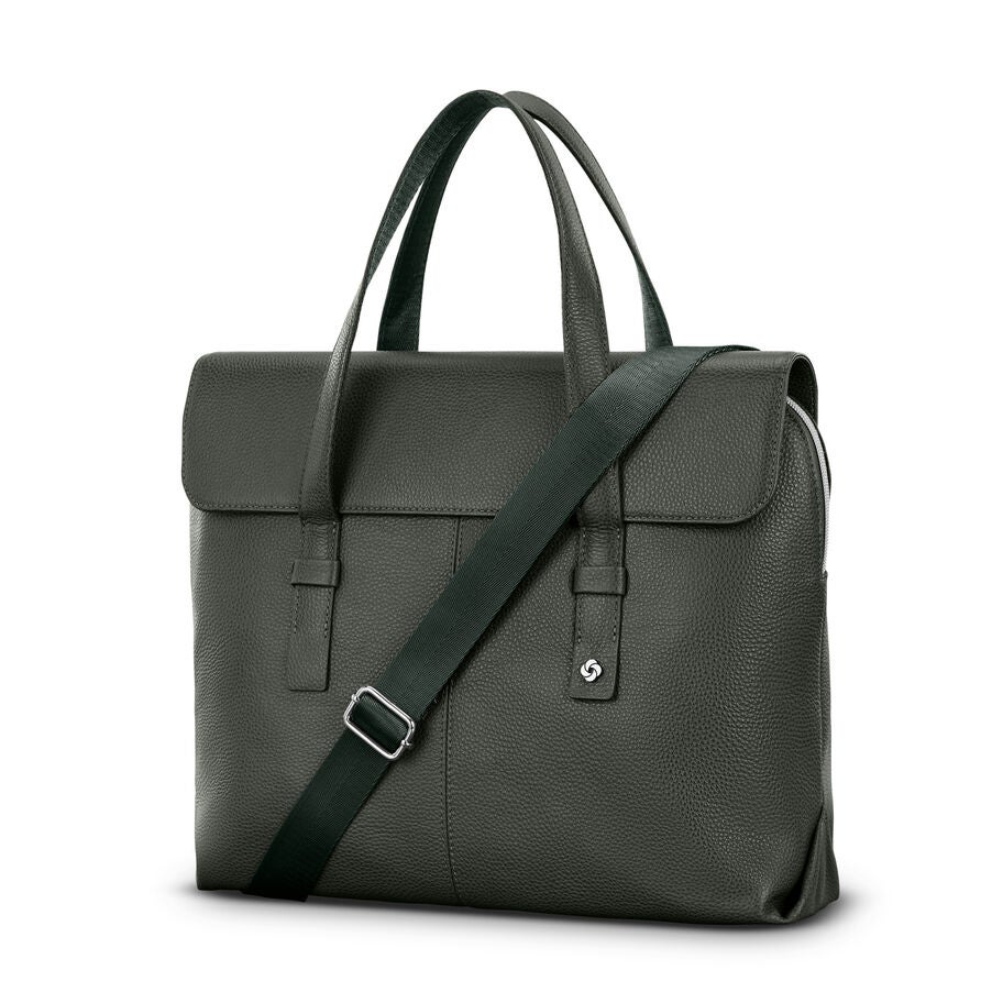 Samsonite Mobile Solution 2 Cuir Mallette convertible in the color Olive. image number 0