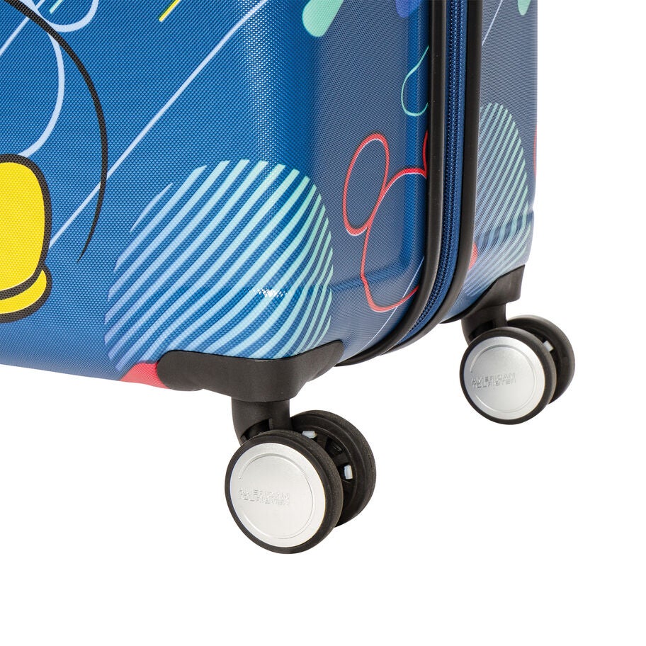 American Tourister Disney Wavebreaker Spinner Carry-On&trade; in the color Mickey Future Pop. image number 4