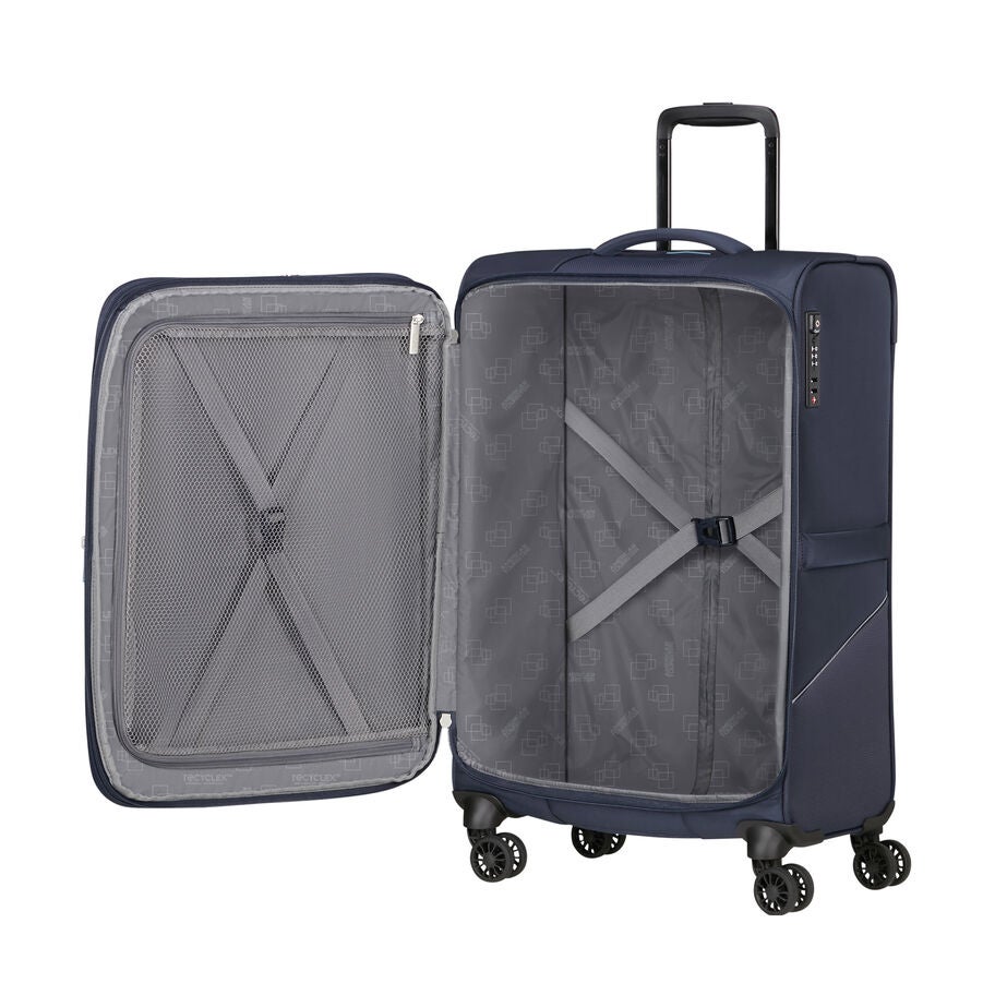 American Tourister SummerRide valise moyen &agrave; roues in the color Marine. image number 1