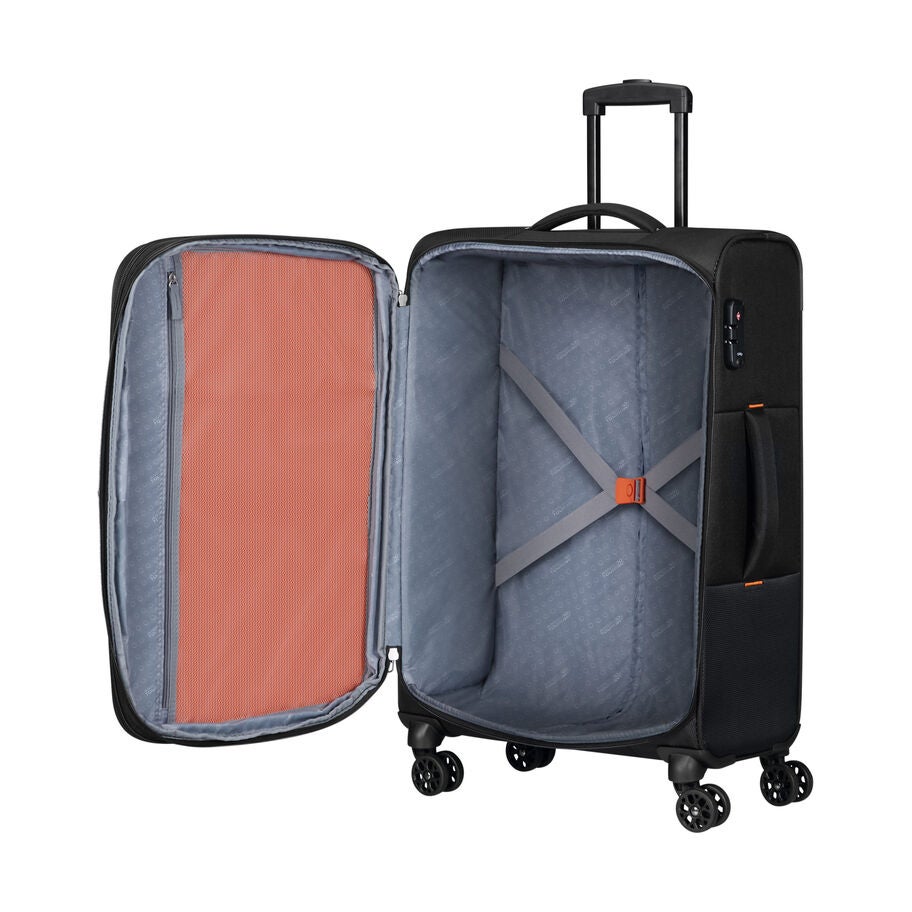 American Tourister Sun Break valise moyen &agrave; roues in the color Noir. image number 1