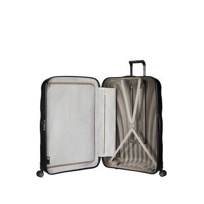 Interior Image of Samsonite Black C-Lite Spinner Large Luggage with Open Interior
