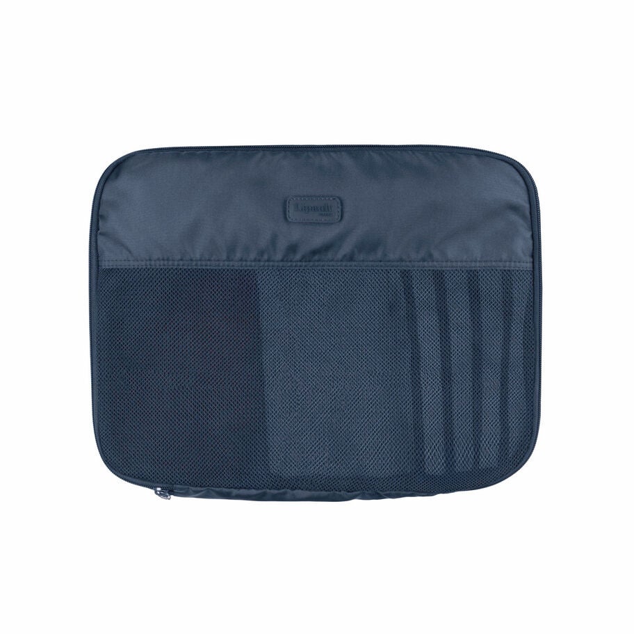 Lipault Travel Accessories 3 Piece Packing Cubes in the color Navy. image number 4