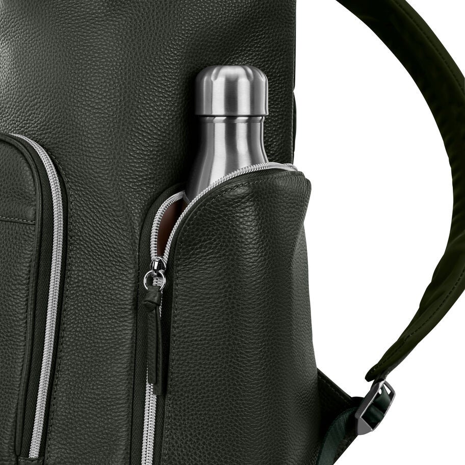 Samsonite Mobile Solution 2 Cuir Sac &agrave; Dos de Luxe in the color Olive. image number 4