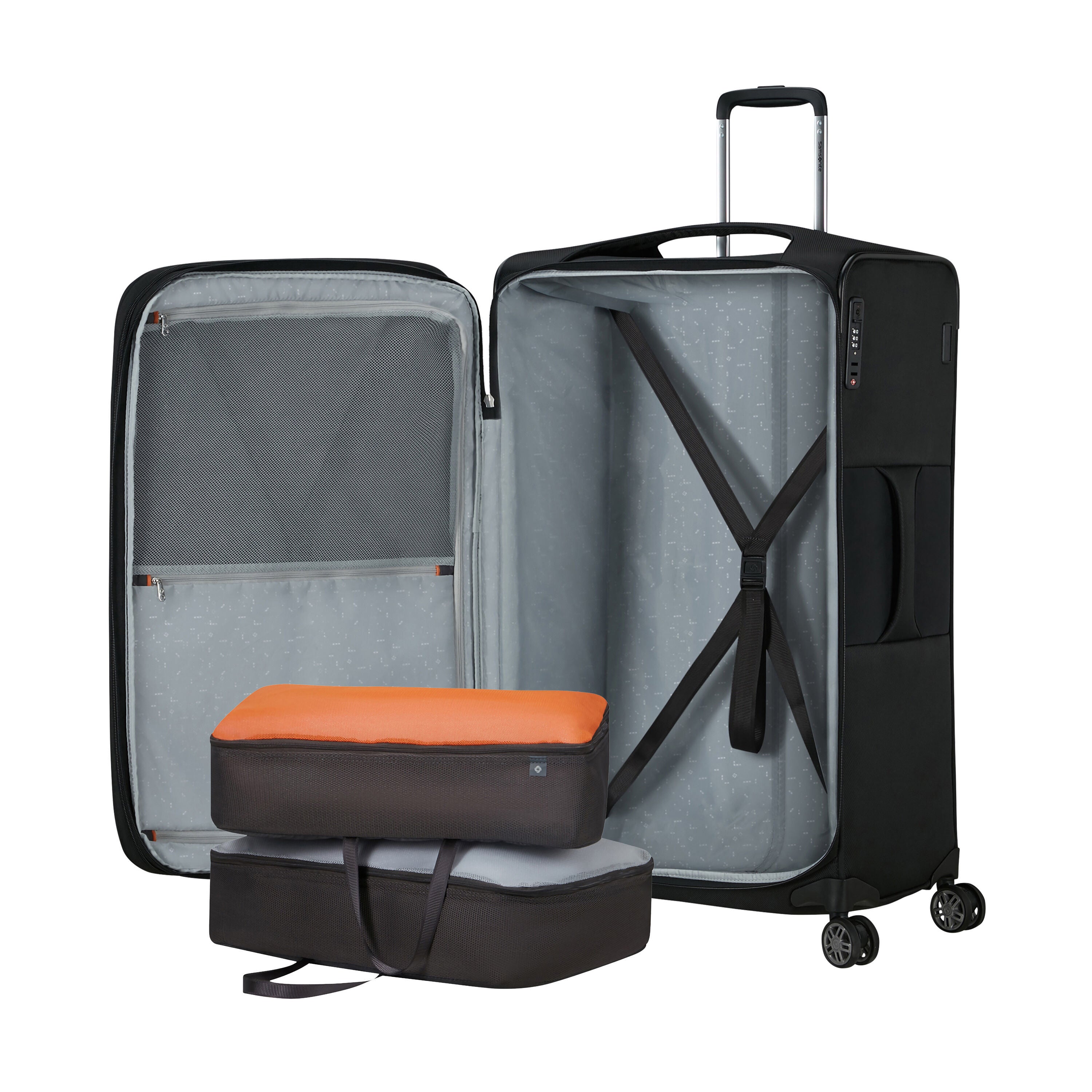 Leynir Samsonite Epsilon Luggage Spinner XL 81cm Samsonite Nuon Matt Silver Shop And Buy Online