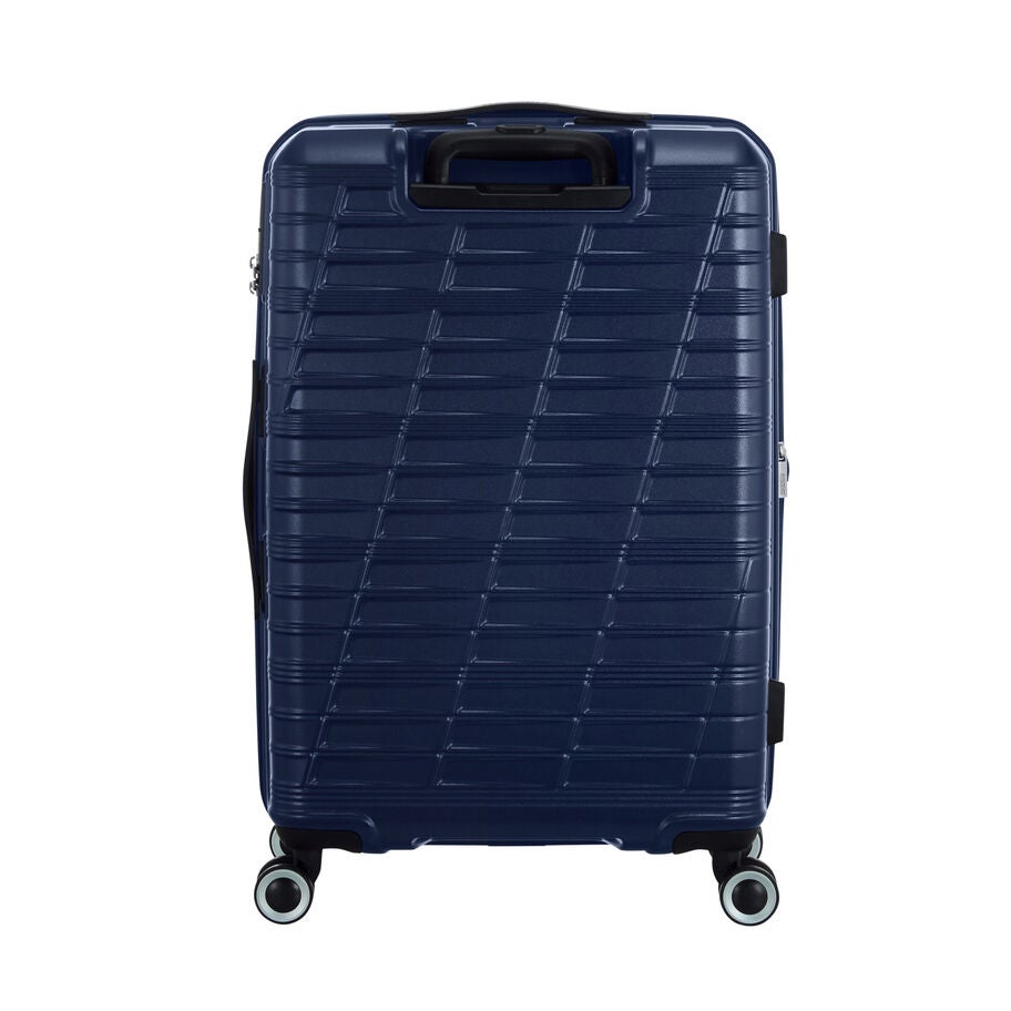 American Tourister Surftime Spinner Medium in the color Metallic Blue. image number 4
