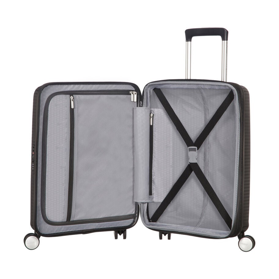 American Tourister Curio Valise de Cabine Spinner in the color Basse Noir. image number 1