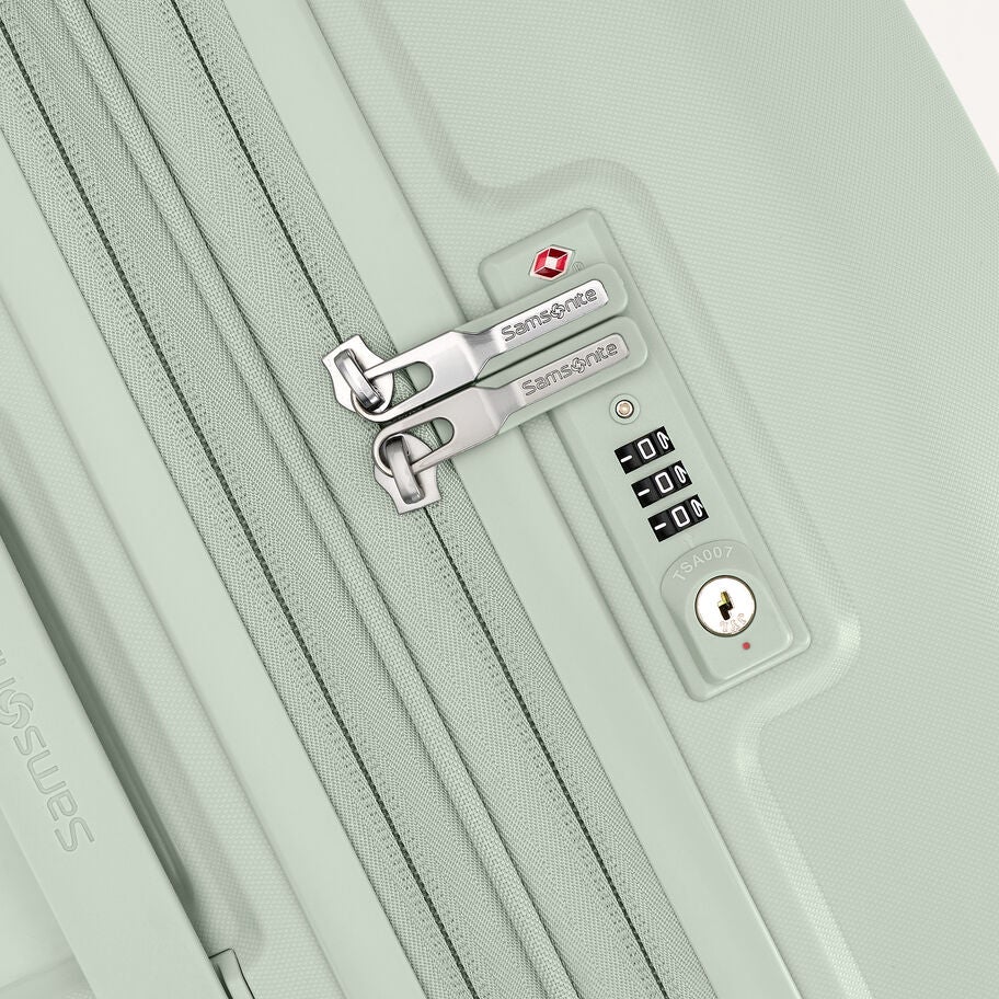 Samsonite Outline Pro Spinner Large in the color Sage. image number 5