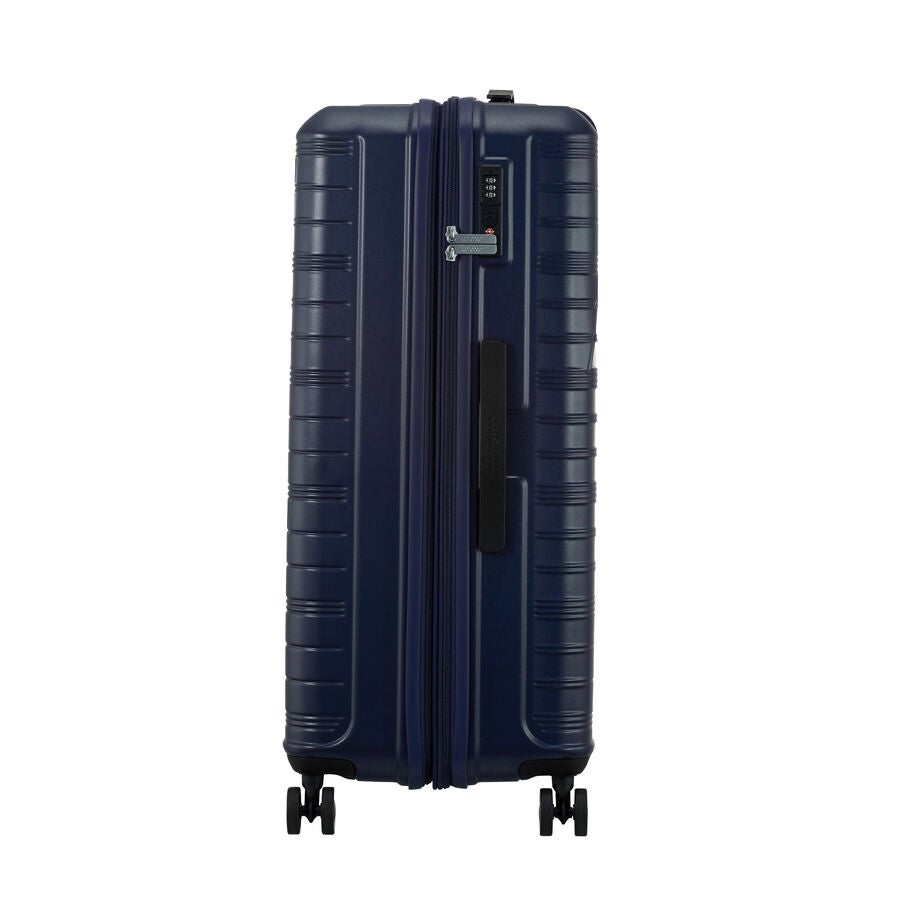 American Tourister Surftime Spinner Large in the color Metallic Blue. image number 2