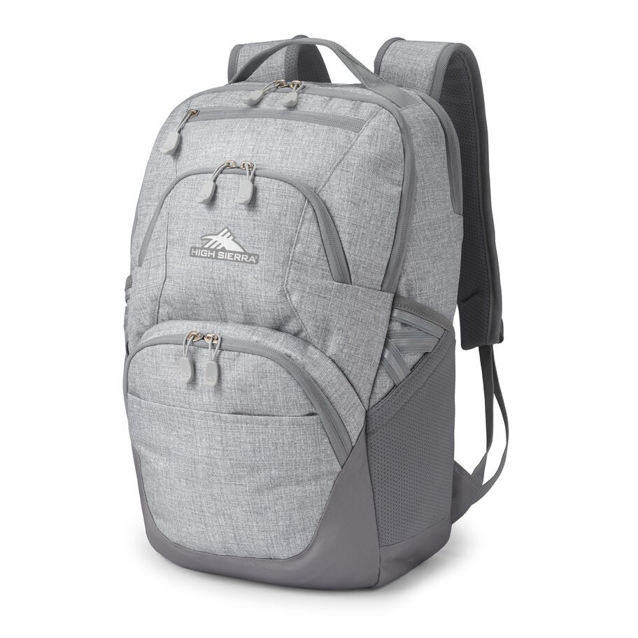 High Sierra BTS Swoop SG Backpack in the color Silver Heather. image number 0