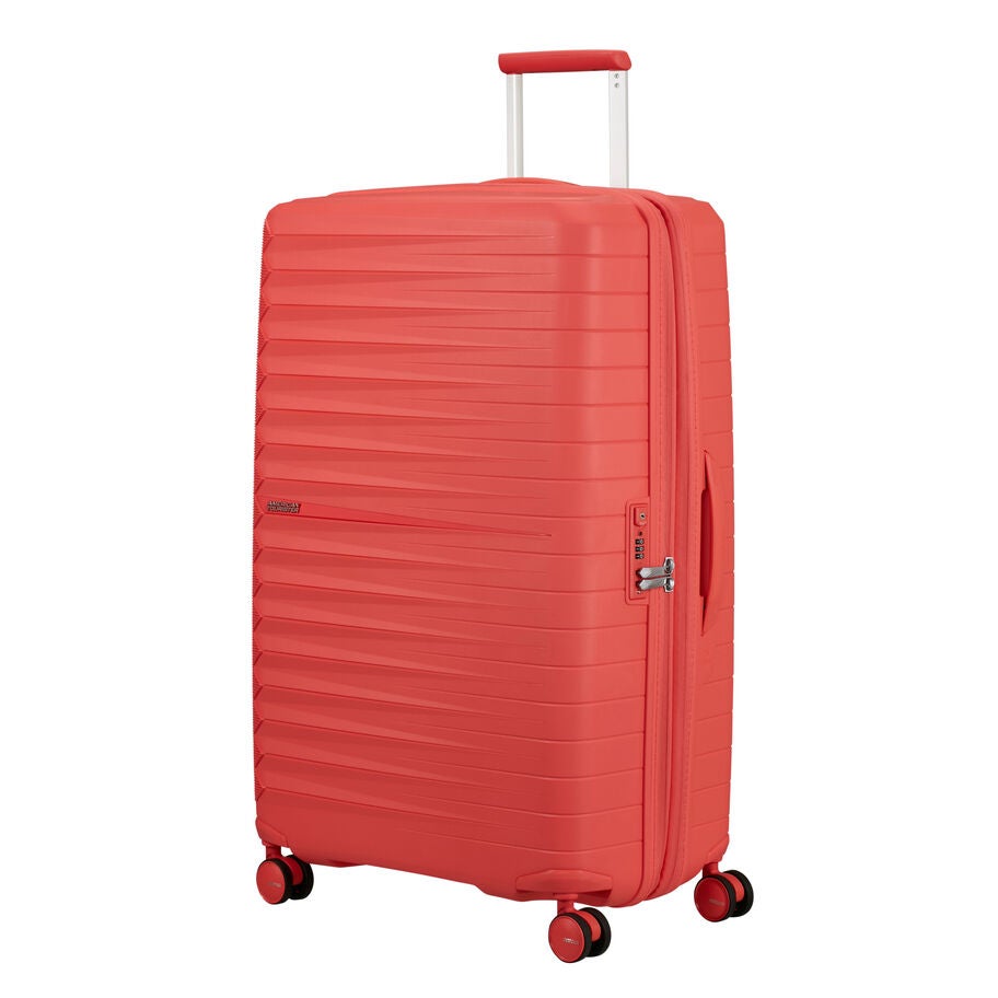 American Tourister FastForward Spinner Large in the color Sunset Coral. image number 0
