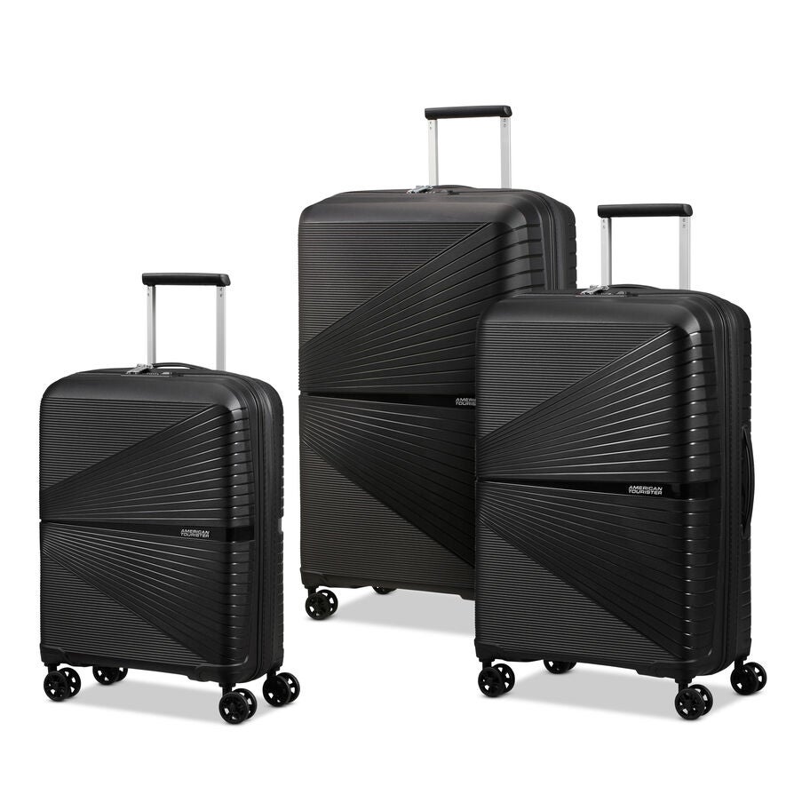 American Tourister Airconic Ensemble de 3 Bagages in the color Noir Onyx. image number 0