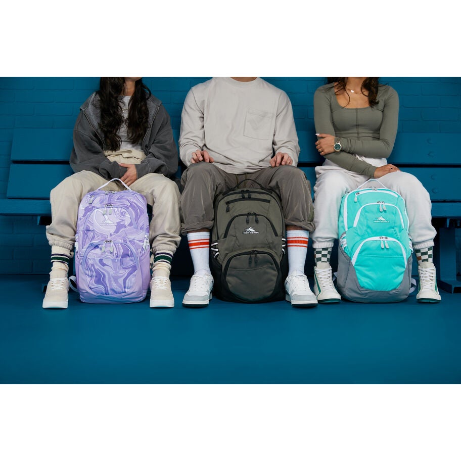 High Sierra BTS Swoop SG Backpack in the color Olive. image number 6