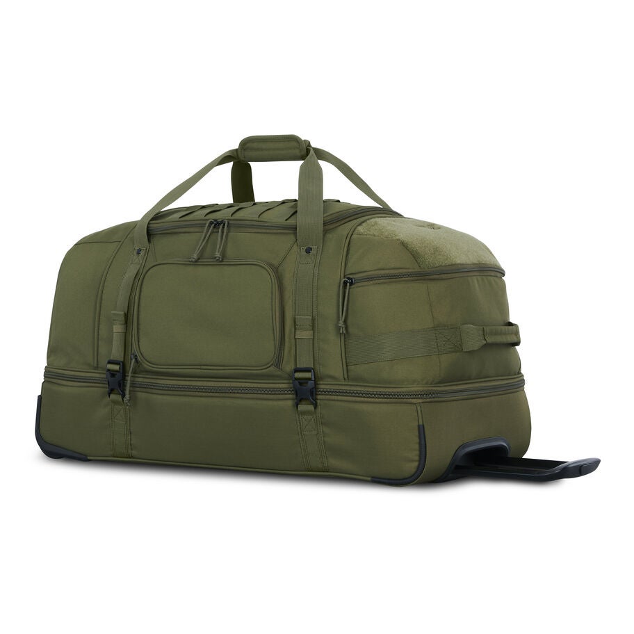 High Sierra Pathsetter 32" Wheeled Duffle in the color Moss. image number 7