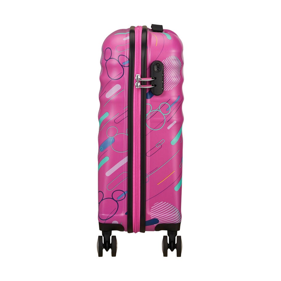 American Tourister Disney Wavebreaker Spinner Carry-On&trade; in the color Minnie Future Pop. image number 3