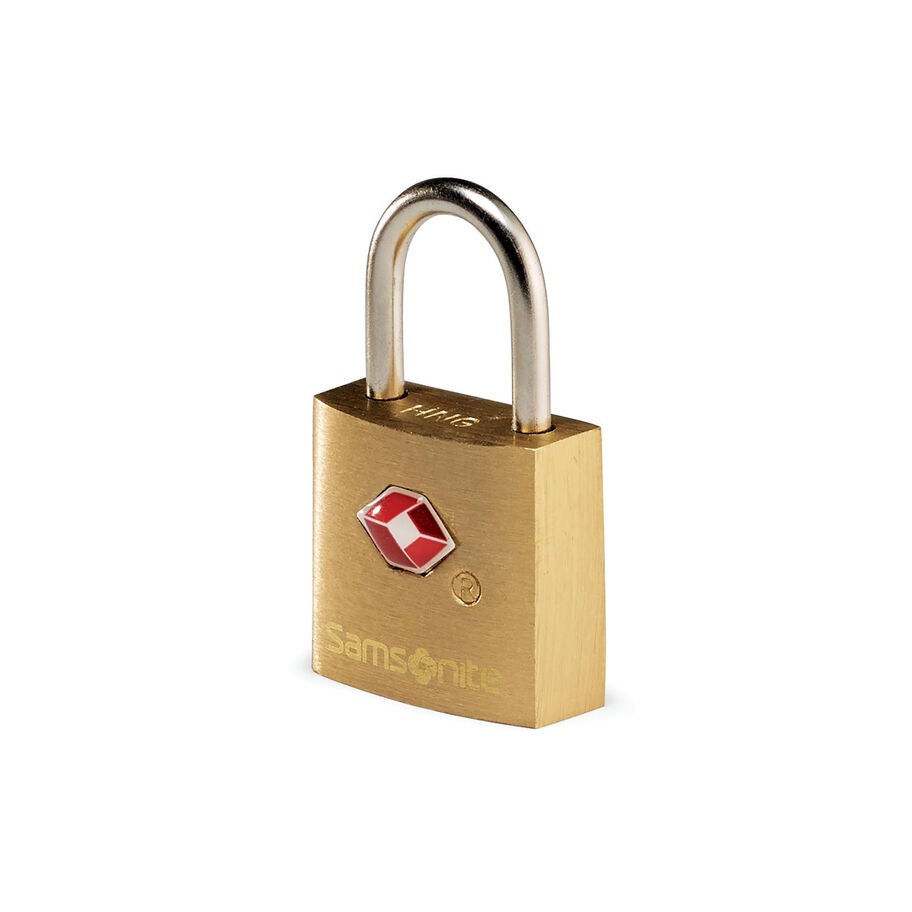 Samsonite accessoire de voyage - Deux serrures &agrave; cl&eacute; en laiton (lot de 2 pi&egrave;ces) in the color Laiton. image number 4