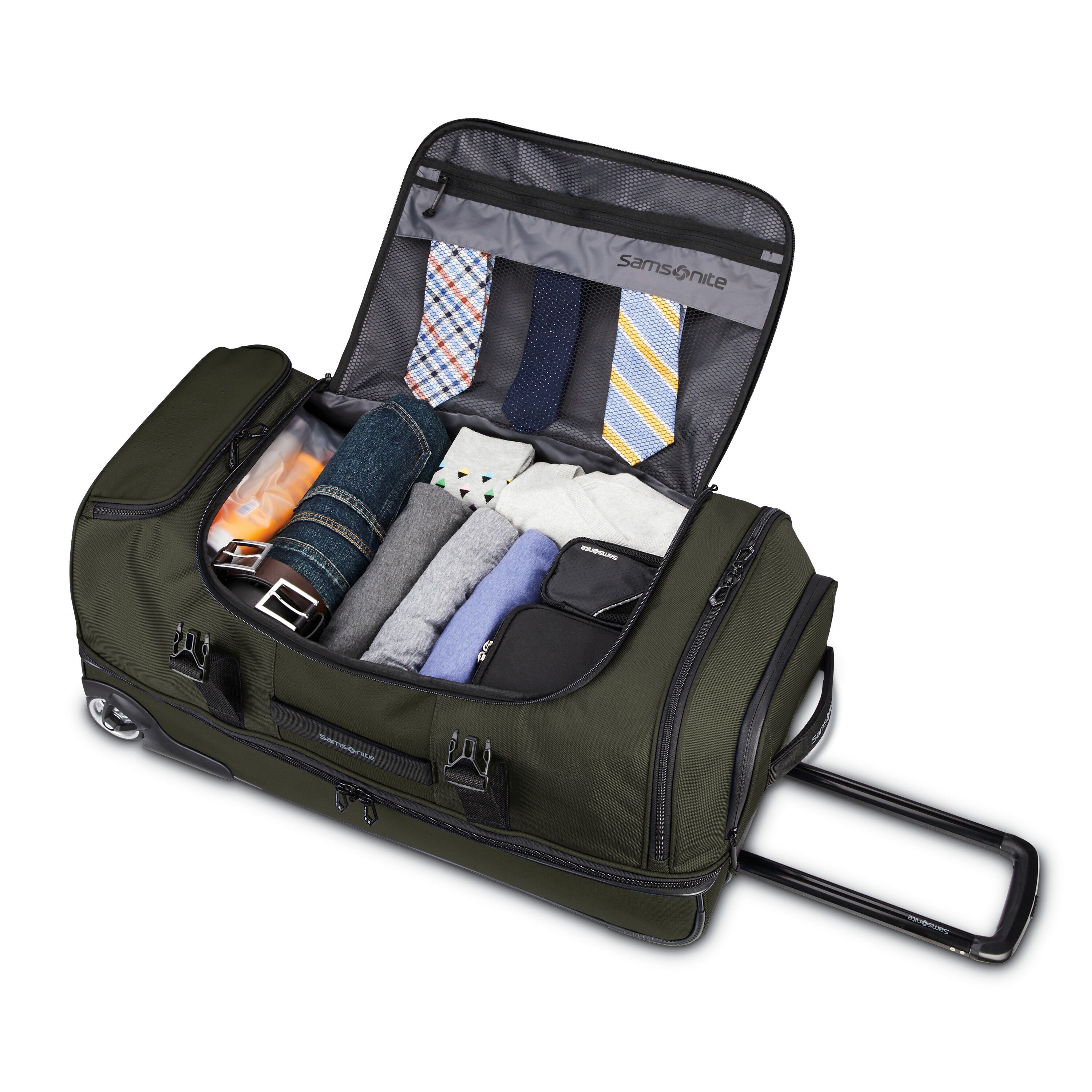 Samsonite detour 34 wheeled duffel shop