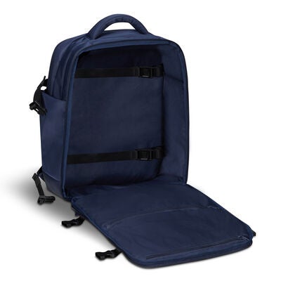 Lipault City Plume Travel Backpack in the color Navy.