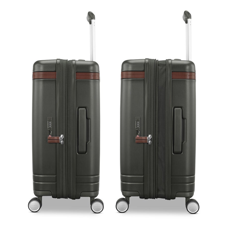 Samsonite Virtuosa Spinner Small in the color Pine Green. image number 4