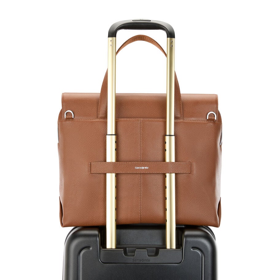 Samsonite Mobile Solution 2 Cuir Mallette convertible in the color Cognac. image number 6