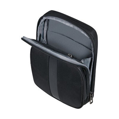Samsonite SackSquare Crossbody Small in the color Black.