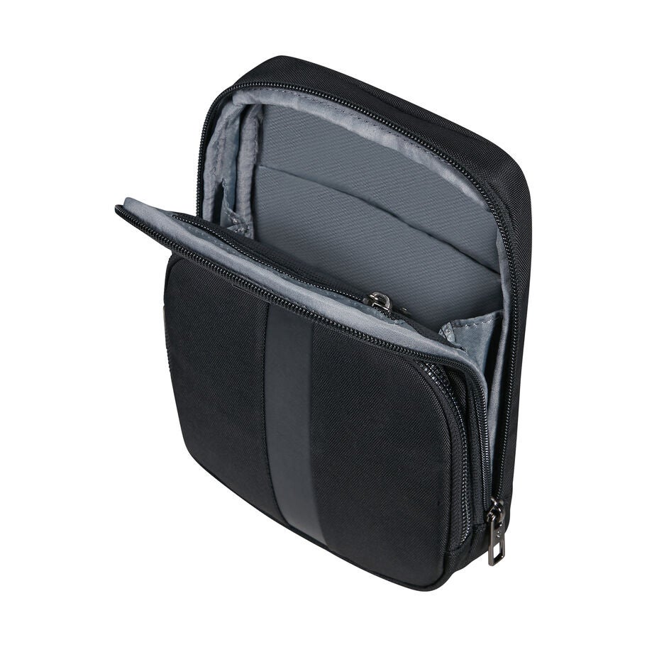 Samsonite SackSquare Crossbody Small in the color Black. image number 1