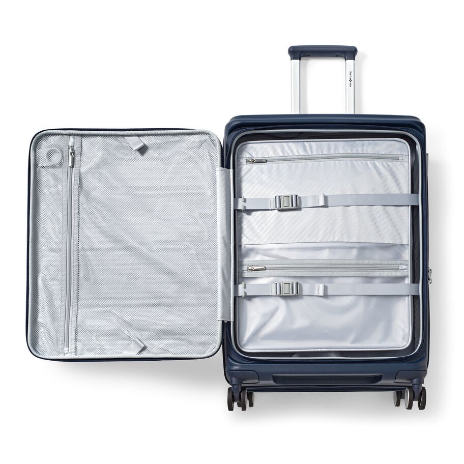 Samsonite Paralux Rigide Valise Moyen &agrave; Roues in the color Minuit Marine. image number 2