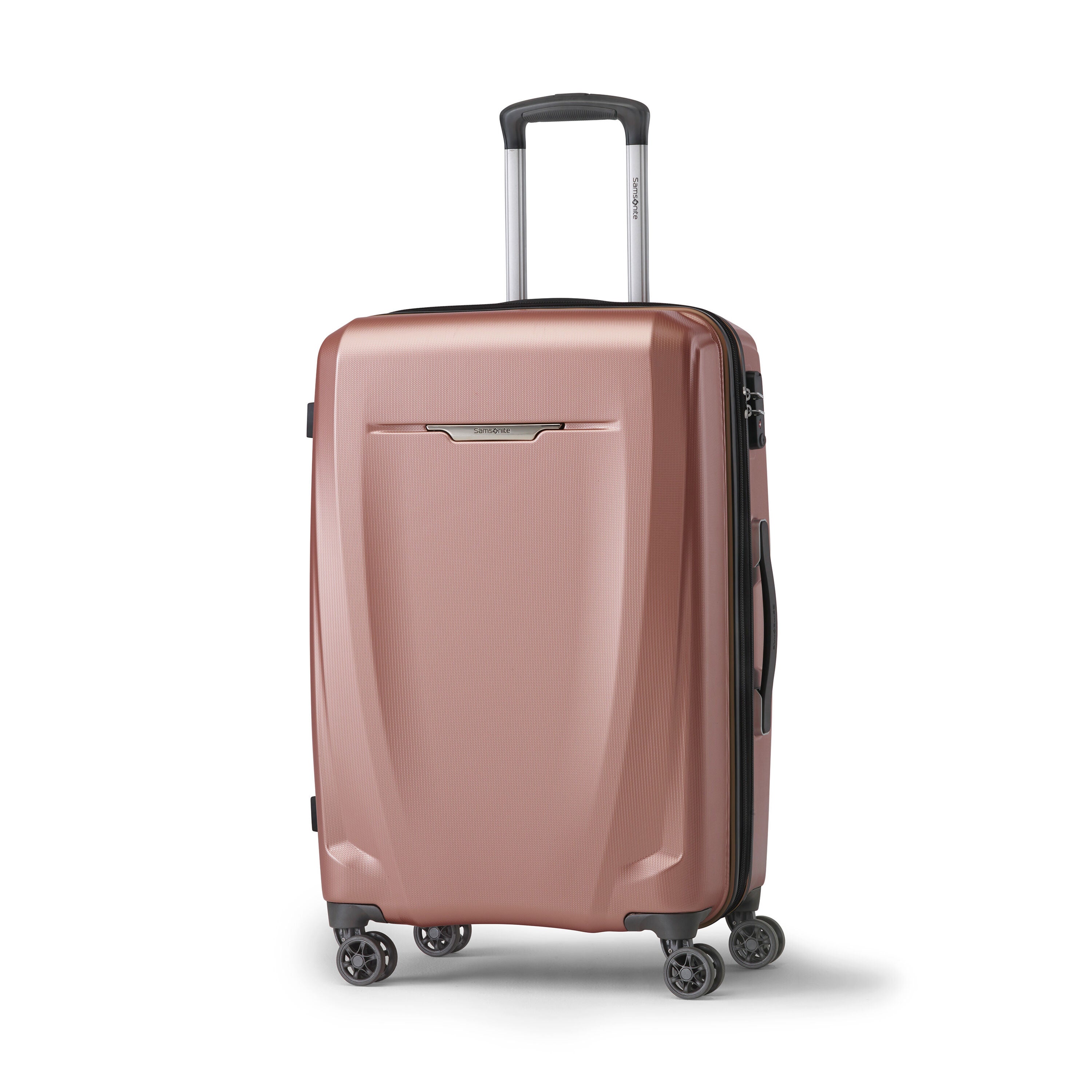 Samsonite rose 2025 gold luggage