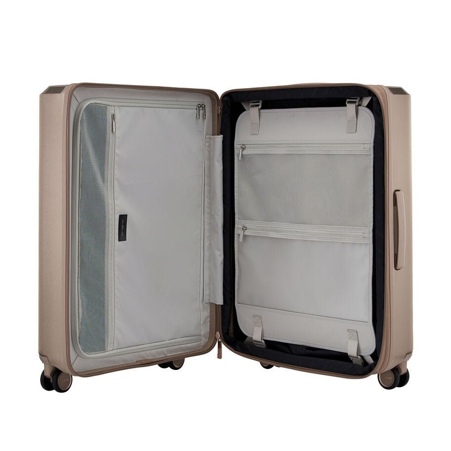 Samsonite Evoa Z valise moyen &agrave; roues in the color Or Ivoire. image number 1
