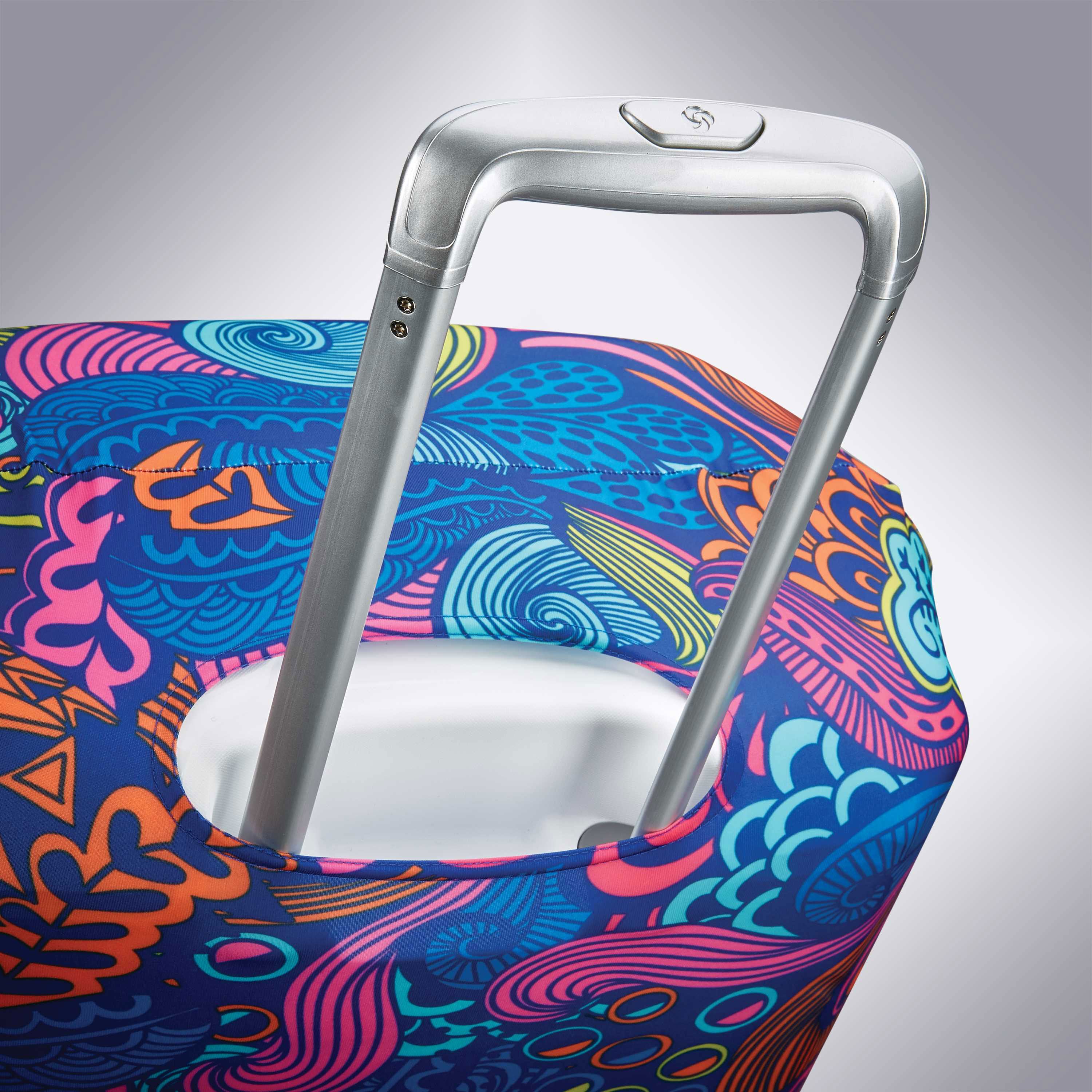 Samsonite printed sale luggage cover
