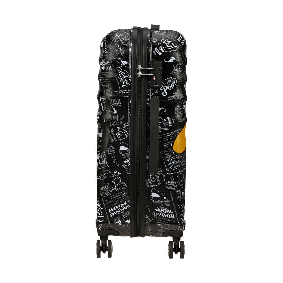 American Tourister Disney Wavebreaker Spinner Medium in the color Winnie The Pooh. image number 2