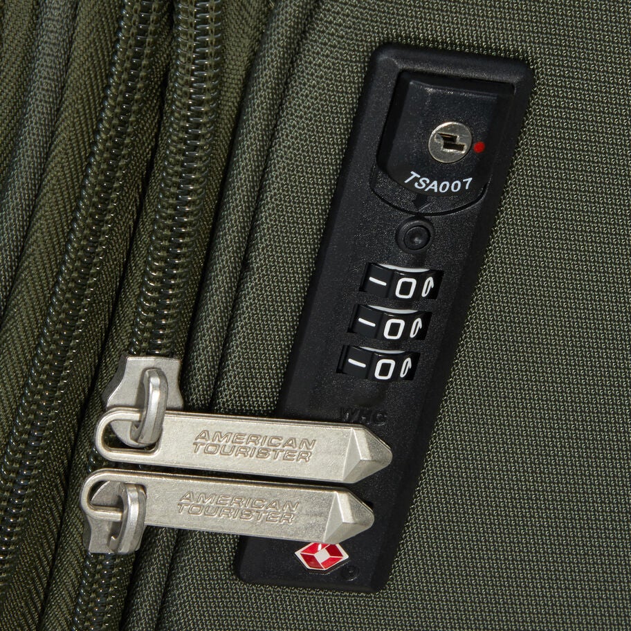 American Tourister SummerRide Valise de Cabine Spinner in the color Kaki. image number 6