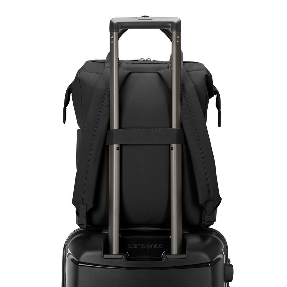 Samsonite Companion Bags Convertible Backpack in the color Black. image number 6